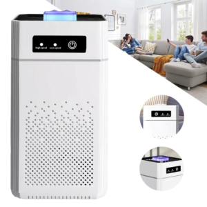 Purificateur d'air avec filtre HEPA, efficace contre moisissures, poussière et polluants